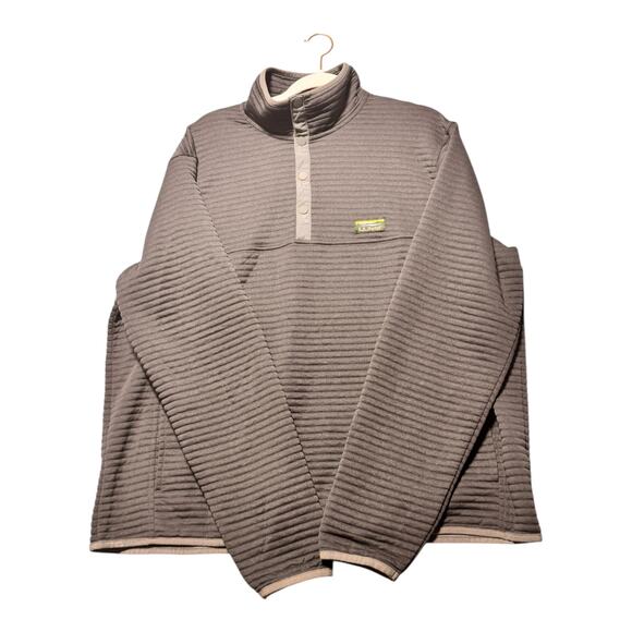 L.L.Bean Men's Airlight Knit Pullover grey mens XL slightly fitted Outdoors - Picture 5 of 10